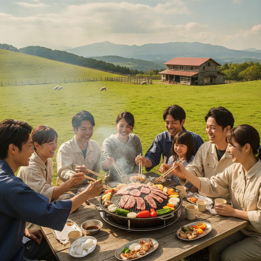 牧場ジンギスカン完全ガイド:六甲山から全国へ、心身を癒す究極の食体験 牧場 ジンギスカン
