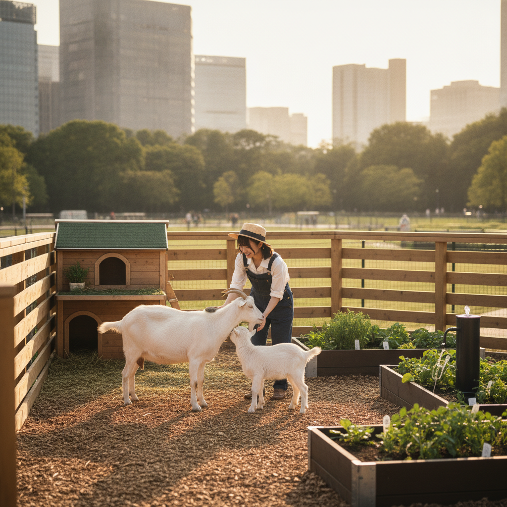 ヤギ飼育の真髄:特徴から学ぶ、都市型牧場ライフと深まる絆 ヤギ 飼育 特徴